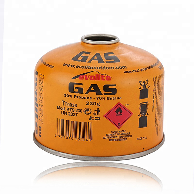 Camping Gas 190g 227g 450g Canister Gas Cartridge with EN417 Threaded